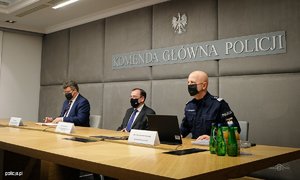 Zdjęcie z odprawy kadry kierowniczej polskiej Policji