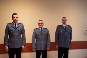 Uroczyste pożegnanie Komendanta Komisariatu Policji w Gdyni - Chyloni