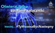 Zdjęcie przedstawiające plakat z kampanii dotyczącej bezpieczeństwa w cyberprzestrzeni