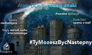 Zdjęcie poglądowe, przedstawiające plakat z napisem Ty Możesz Być Następny