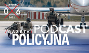 Zdjęcie poglądowe, przedstawiające stronę tytułową Gazety Policyjnej w podcaście