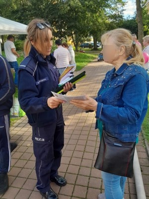 Zdjęcie z festynu rodzinnego w Parku Kilońskim w Gdyni