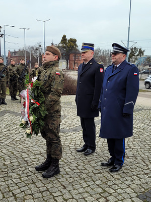 Zdjęcie z uroczystości 160. rocznicy wybuchu Powstania Styczniowego