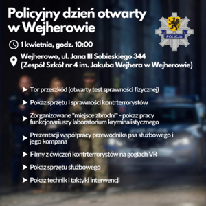 Plakat informacyjny o doborze do slużby