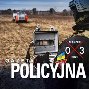 Zdjęcie przedstawiające okładkę gazety policyjnej