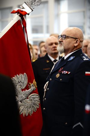 Zdjęcie przedstawiające Komendanta Wojewódzkiego Policji w Gdańsku, insp. Dariusza Walichnowskiego