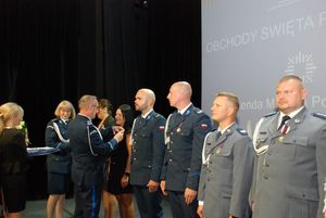 Zdjęcie z obchodów Święta Policji w Gdyni