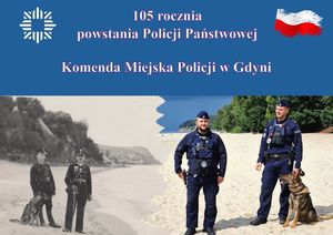 Zdjęcie z obchodów Święta Policji w Gdyni