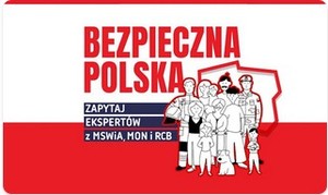 zdjęcie przedstawia napis bezpieczna polska
