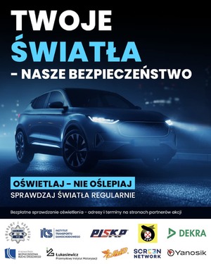 Zdjęcia przedstawiają auto oraz listę warsztatów samochodowych.