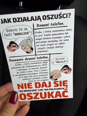 zdjęcia przedstawiają policjantkę i seniorów podczas spotkania