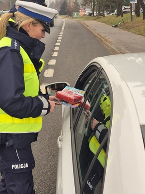 zdjęcia przedstawiają policjantów podczas działań
