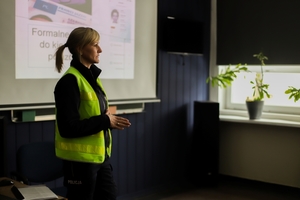 W gdyńskim "chłodniczaku" odbyła się prelekcja dotycząca młodych kierowców.