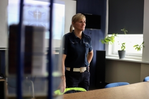 W gdyńskim "chłodniczaku" odbyła się prelekcja dotycząca młodych kierowców.