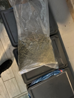 Narkotyki znalezione w domu mężczyzny.