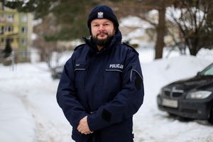 Dzielnicowi z Komisariatu Policji w Gdyni - Chyloni.