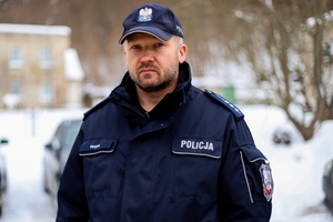 Dzielnicowi z Komisariatu Policji w Gdyni - Chyloni.