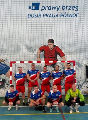 Policyjna drużyna piłkarska.