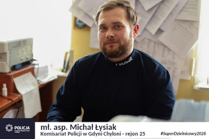 mł. asp. Michał Łysiak