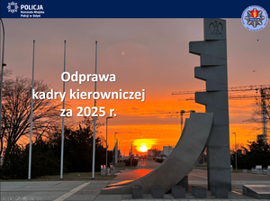 Policjanci na odprawie