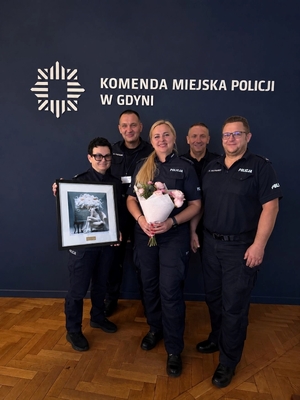 Asp. Ewa Kurowska wyróżniona podczas gali „Gdynia bez barier”.