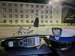 pijany rowerzysta