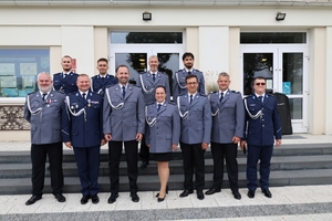 Policjanci z Gdyni i Sopotu obchodzili swoje święto w Sali Widowiskowej Klubu 3 Flotylli Okrętów w Gdyni.