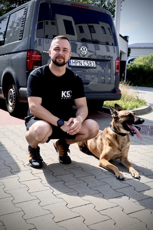 Szkolenie przewodników psów służbowych w Gdyni