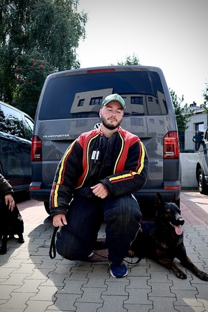 Szkolenie przewodników psów służbowych w Gdyni